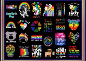 100 LGBT Pride Png bundle, LGBT Lip png, Flag LGBT Png, Rainbow Png, Bisexual Lesbian Png, Be Proud Be Fabulous, Gay Png, Digital Download 996289213