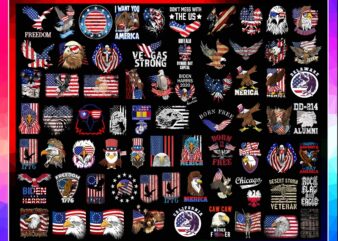 410 American Flag Eagle PNG Bundle, Eagle Behind USA Flag, Patriotic Military, Veteran Png, Eagle Lover Gift, American Flag,Digital Download 1007227130