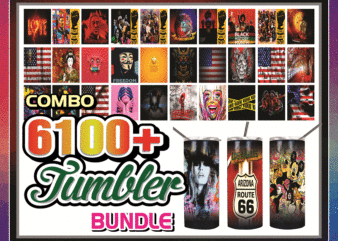 Combo Tumber Bundle 6100 Designs 20oz Skinny Straight Bundle, Bundle Template for Sublimation, Full Tumbler, PNG Digital Download 1014533239