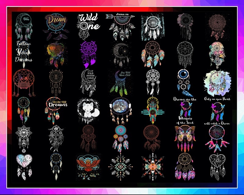 204 Designs Dream Catcher PNG Bundle, Dreamcatcher PNG, BOHO Style Design| Sublimation File, Dream Catcher Native American, Instant Download 999671722