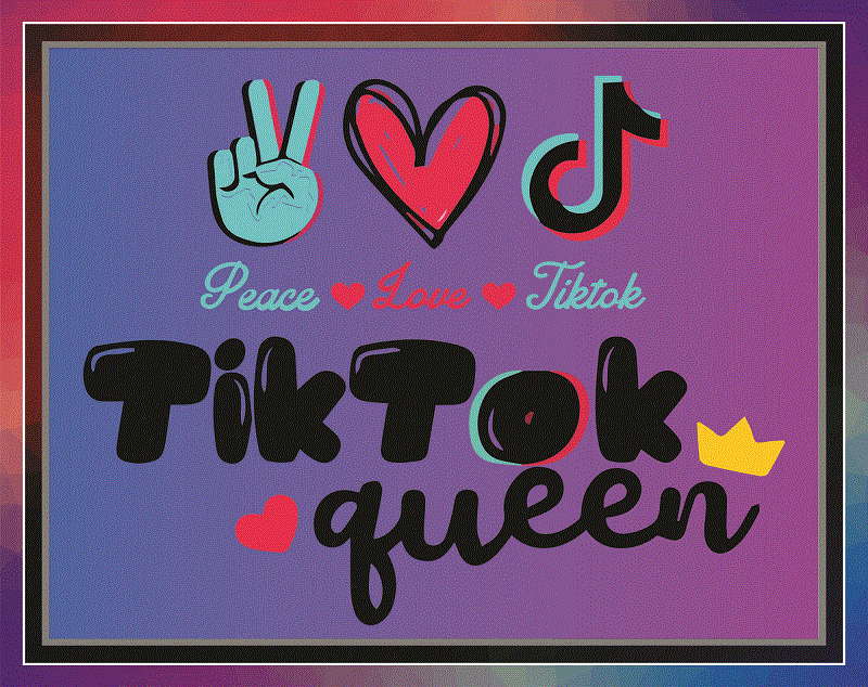 23 TIKTOK Bundle Clipart, Tiktok Queen SVg, Tiktok Logo SVG, Tiktok Bundle, Social Media SVG, Tiktok Clipart, Silhouette, Cricut Cameo 1028607189