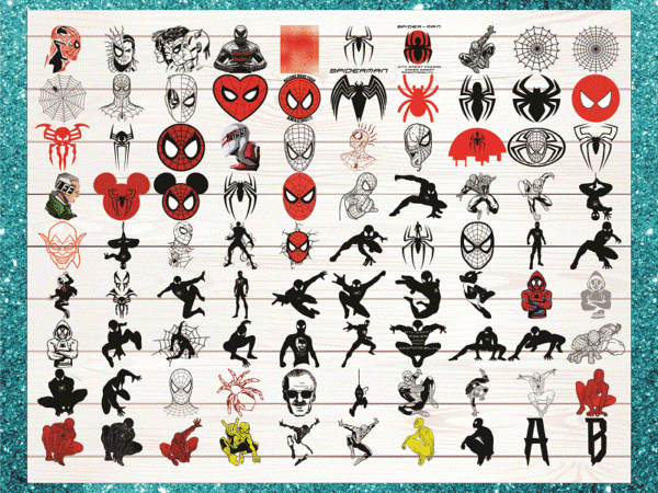 1900+ marvel svg png designs, marvel avenger png, spiderman png, spiderman font, black panther, marvel chibi, image design bundle for cricut 1044725159