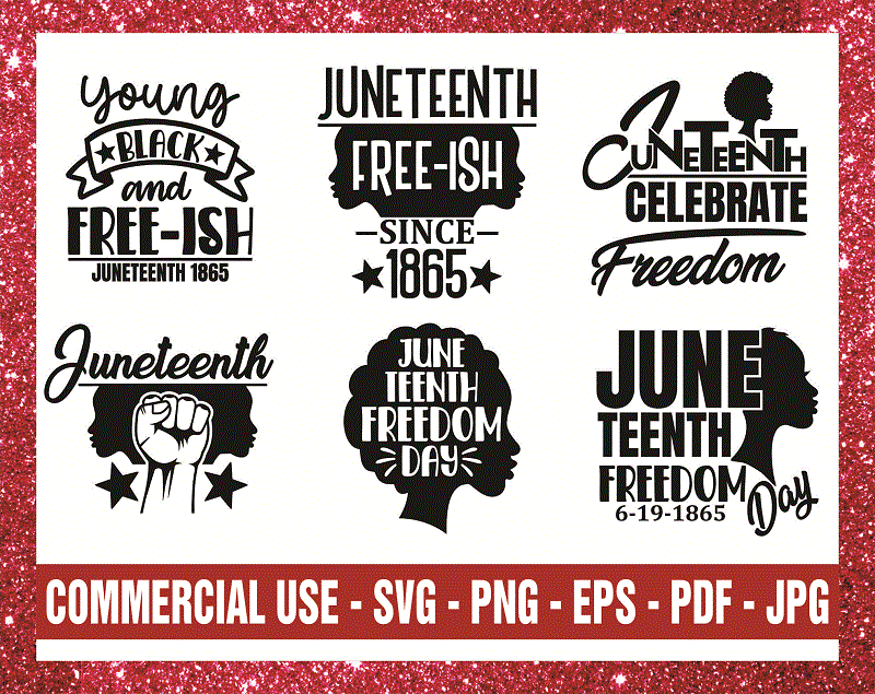 Combo 41 Designs Black Lives Matter SVG, Juneteenth Freedom 1965, Black History, Cut File, Clipart, PrintableCommercial use instant download CB823855941