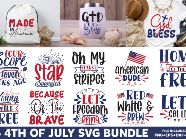 4th of july svg bundle