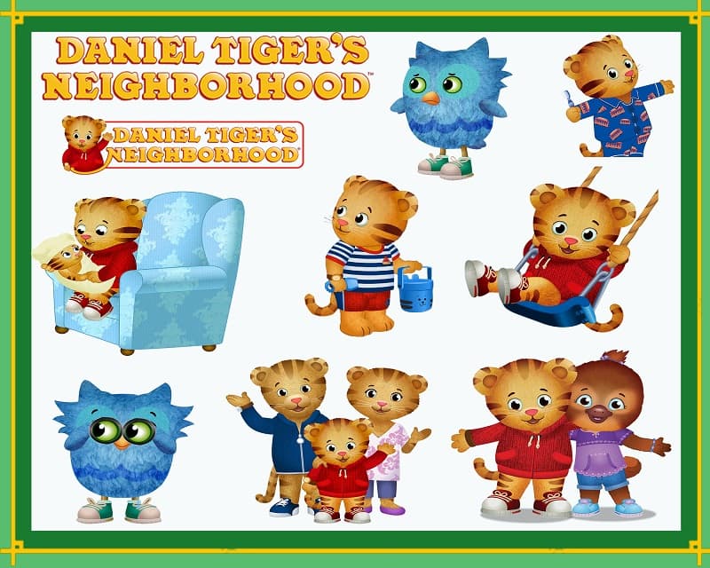 48 Daniel Tiger Neighborhood PNG, Daniel Tiger Neighborhood Clip art, Daniel Tiger Neighborhood images, Daniel Tiger PNG, Instant Download 985023542