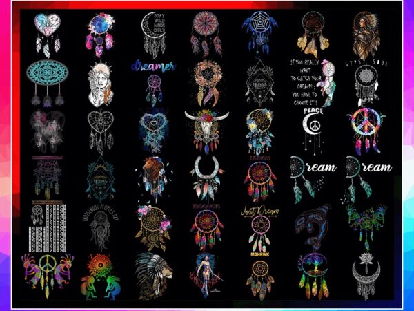 204 designs dream catcher png bundle, dreamcatcher png, boho style design| sublimation file, dream catcher native american, instant download 999671722