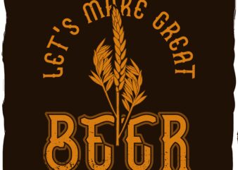 Hop with a phrase “let’s make great beer”