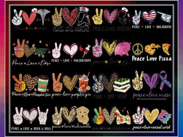 158 designs peace love bundle, peace love png, peace love cure, sublimation png, sublimation png, files for cricut, digital download 995038282