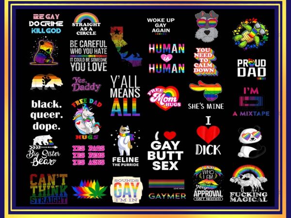 100 lgbt pride png bundle, lgbt lip png, flag lgbt png, rainbow png, bisexual lesbian png, be proud be fabulous, gay png, digital download 996289213
