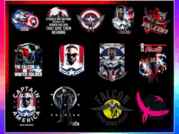 The falcon and the winter soldier png, captain american png, png transfer or sublimation, marvel hero, captain american, digital designs 996336588