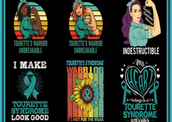 Bundle 100 Tourettes Syndrome Awareness PNG, Tourettes Syndrome PNG, Tourette’s Awareness PNG, Tourettes Peace love, Instant Download 982673495 t shirt template