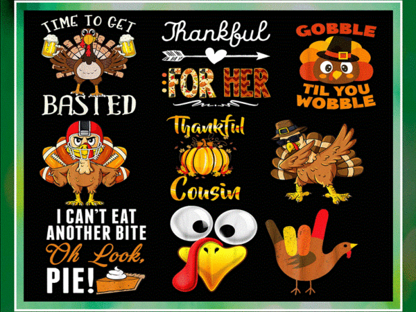 60 thanksgiving png bundle, thanksgiving sublimation, turkey clip art, turkey png, sublimation design, fall png, fall clip art, digital file 885570355