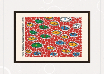 Yayoi Kusama Set of 9 Prints, Gallery Wall Set, Exhibition Wall Art, Yayoi Kusama Poster, Museum Exhibition, Printable Wall Art, Digital Art 1071389984