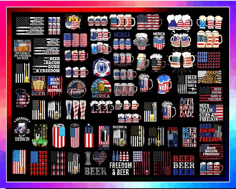 Combo 535+ Beer American Bundle PNG, Beer American Flag, Freedom and Beer Merica USA, Funny Beer Drinking, Beer Drinkers,sublimation digital 998750876