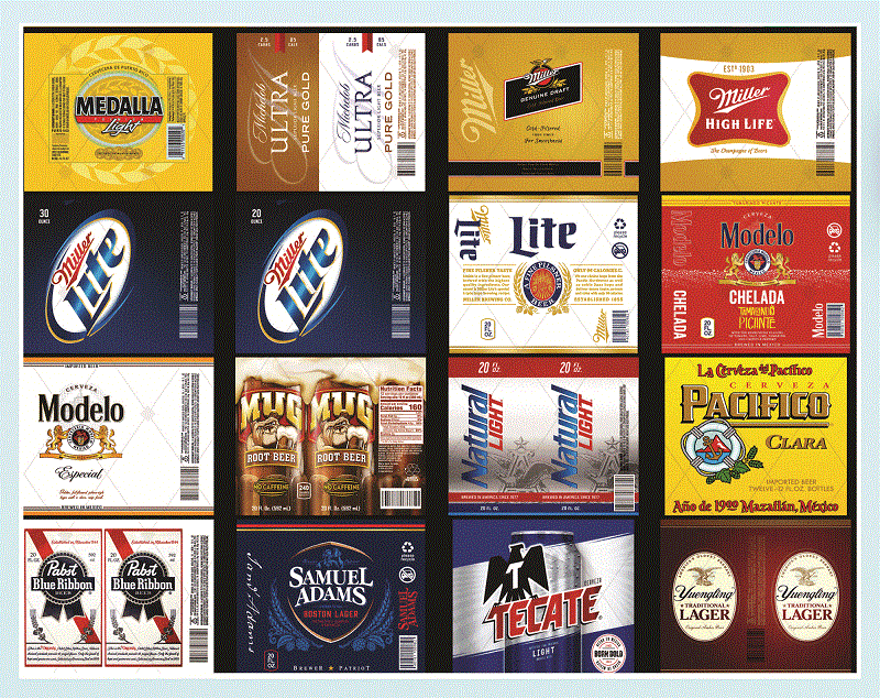 Combo 52 Beer Brands Full Labels Designs Tumber, 20oz Skinny Straight,Template for Sublimation,Full Tumbler, PNG Digital Download 1014533239
