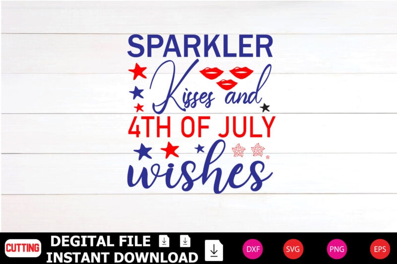 Sparkler Kisses and 4th of July Wishes