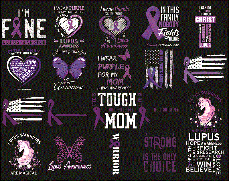 130 Lupus Awareness PNG Bundle, Warrior Lupus Awareness Png, Lupus Awareness Heart png, Lupus Strong Black Afro Girl png, Support Squad Png 1002554646