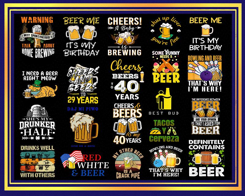 COMBO 810+ Beer American Bundle PNG, Beer Labels Tumbler, Beer Lover, Drinking SVG, Beer SVG Bundle, Funny Beer Drinking, Digital Download CB992850394