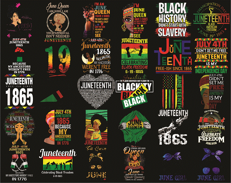 Combo 129 Black Melanin and Juneteenth Png, Black Queen Bundle Png, Afro Woman Clipart, Black History Png, Afro Lady, Women Juneteenth Png Copy 983801706