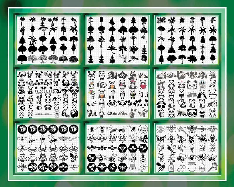 Combo 3100+ Designs Nature SVG Bundle, Rainbow dxf, eps, Earth Day, Lover Nature, Animal Designs, Animals Clipart, Commercial use, Instant Download CB1015582318