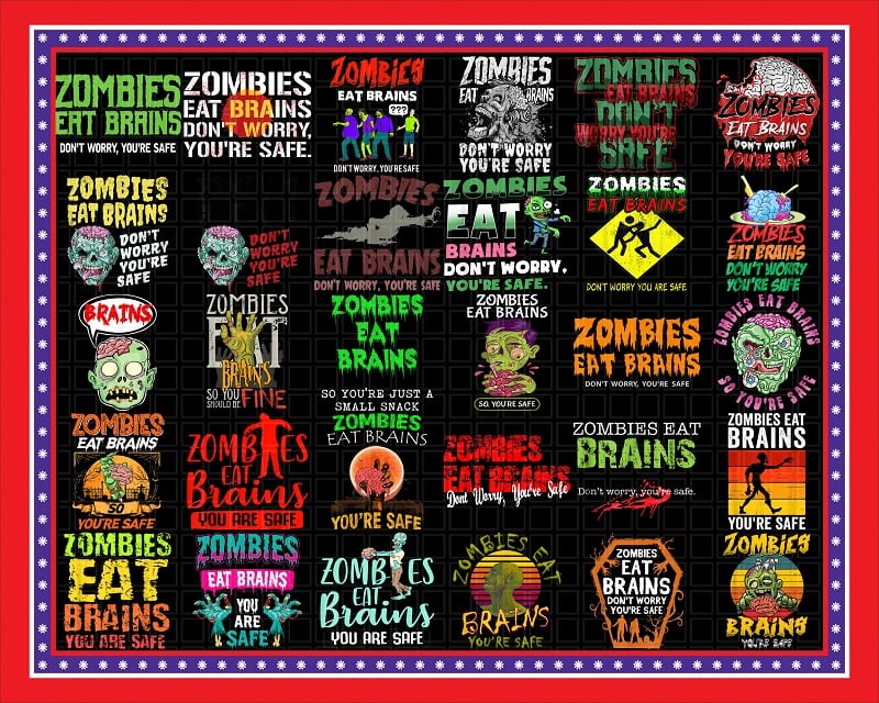 Combo 426 Zombie Halloween Png Designs, Zombie Halloween PNG Bundle, Zombie png, Halloween Quotes, Chilling With My Zombie, Horror Picture 1019379001