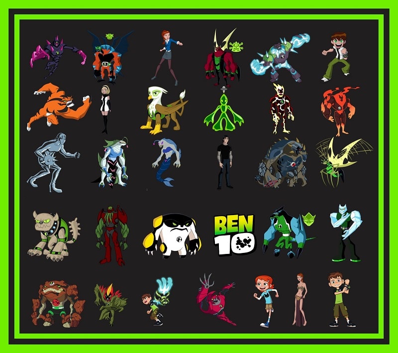 110 BEN 10 Clipart Png Bundle, Ben 10 Paper, Ben 10 Characters, Ben 10  Cartoon Png, Printable, Transparent Backgrounds, Instant Download 998983959  - Buy t-shirt designs