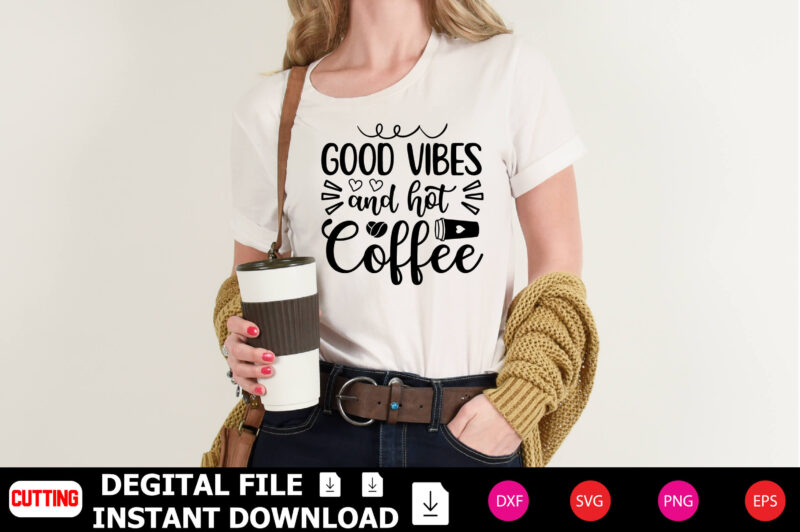 Coffee SVG t-Shirt Design Bundle