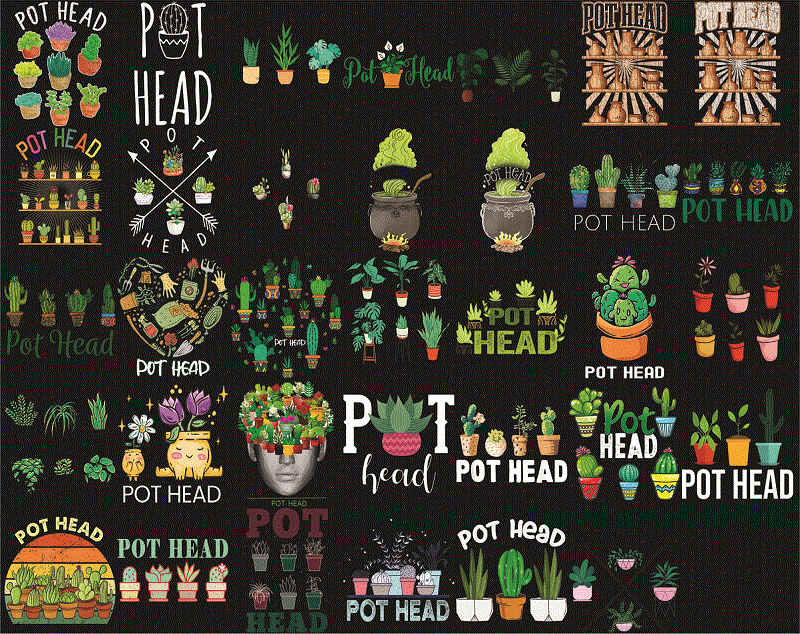 Bundle 340+ Pot Head PNG, Plant Mom Png, Succulent Png, Indoor Plant Lover Gift, Plant Mama Png Bundle, Pot Head Shirt Png 1017922045