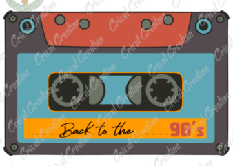 Mother’s day , Back to 90s Diy Crafts, cassette tape art Svg Files For Cricut, Old Cassette Silhouette Files, Trending Cameo Htv Prints