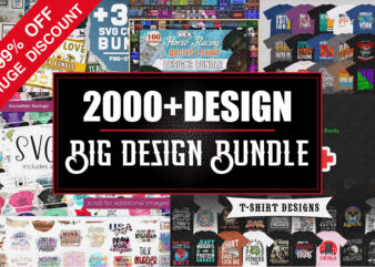 Big T-shirts Design Bundle