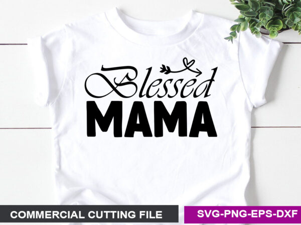 Mother’s day svg t shirt design template