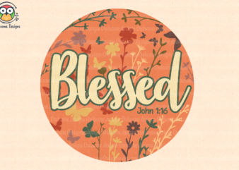 Blessed Sublimation Design