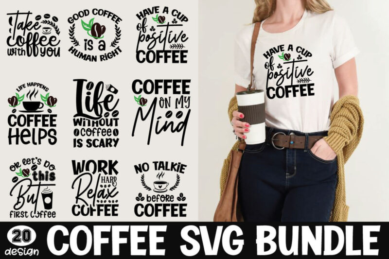 Coffee SVG Bundle