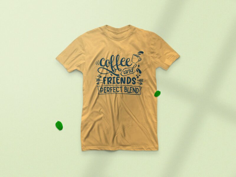 Coffee t-shirt design bundle, Coffee vintage typography t-shirt design, Best coffee quotes t-shirt design bundle,