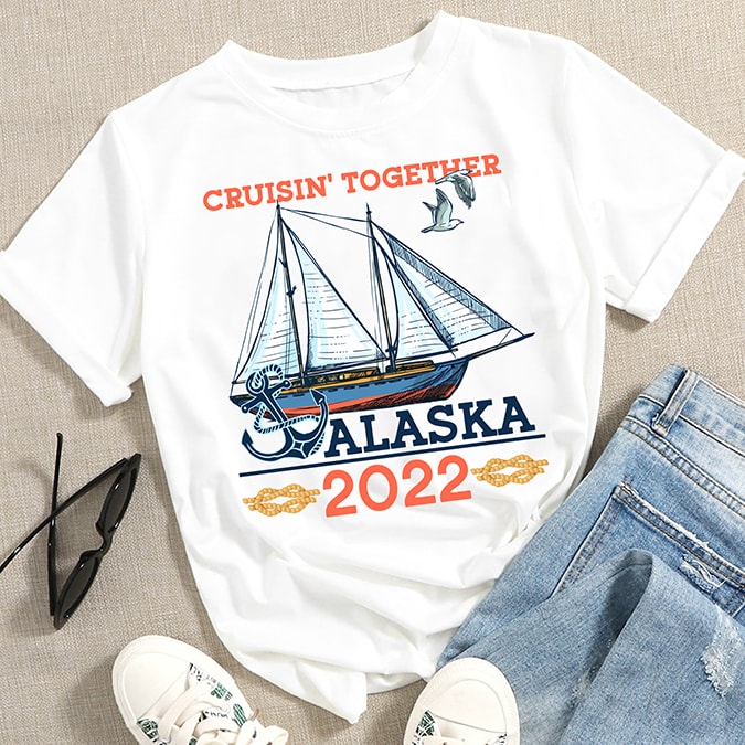 Cruisin' Together Alaska T-shirt, Alaska Cruise 2022 Shirt, Alaska ...