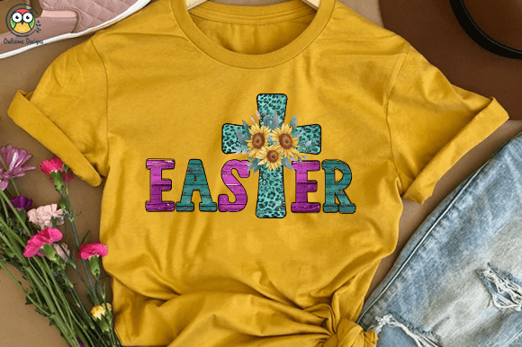Easter t-shirt design