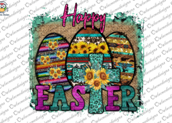 Happy Easter t-shirt design