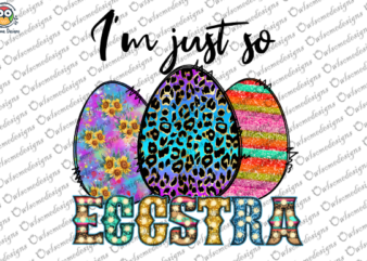 I’m just go eggstra t-shirt design