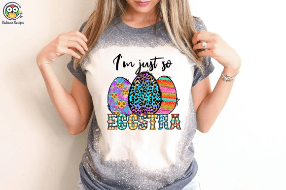 I’m just go eggstra t-shirt design