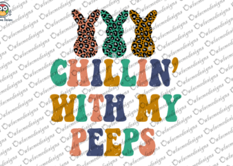 Chilling with my peeps t-shirt design
