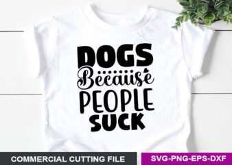 Dog SVG T shirt Design Template