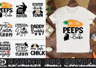 Easter svg bundle vector T-shirt Design