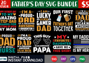 Father`s day svg bundle t shirt graphic , Dad T Shirt Bundles, Father’s Day Quotes Svg Shirt, Dad Shirt, Father’s Day Cut File, Dad Leopard shirt, Daddy shirt print template,