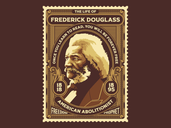 Frederick douglass t shirt graphic design