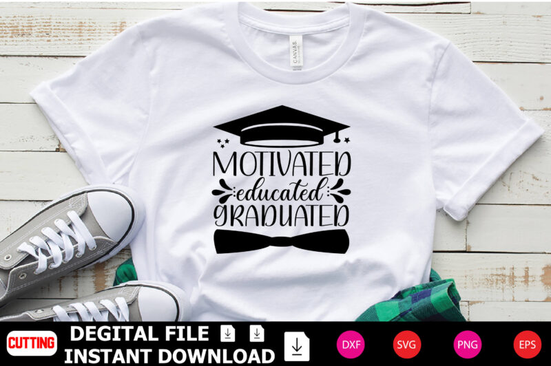 Graduation SVG T-Shirt Design Bundle Cut files