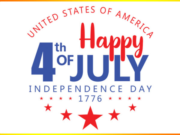 Happy 4th july graphic t shirt