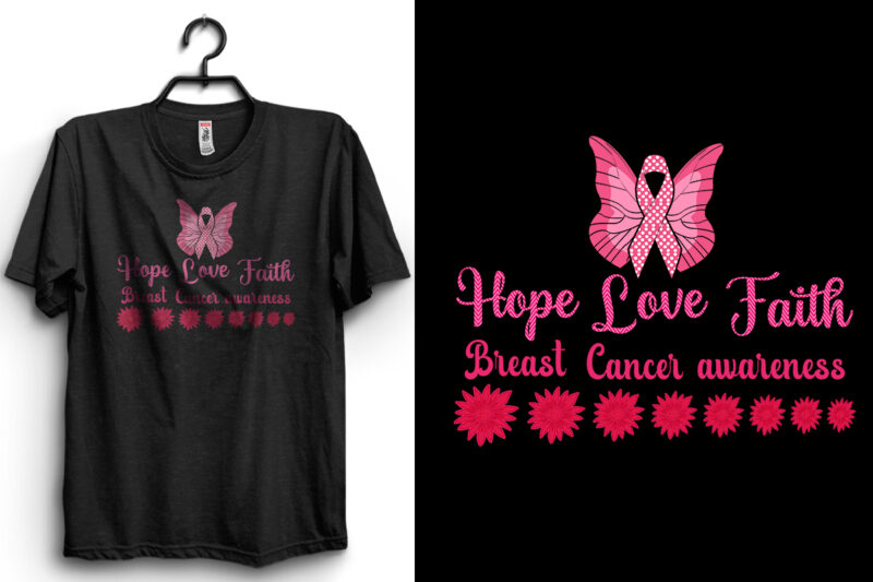 Breast Cancer .Hope Love Faith Breast Cancer Awareness