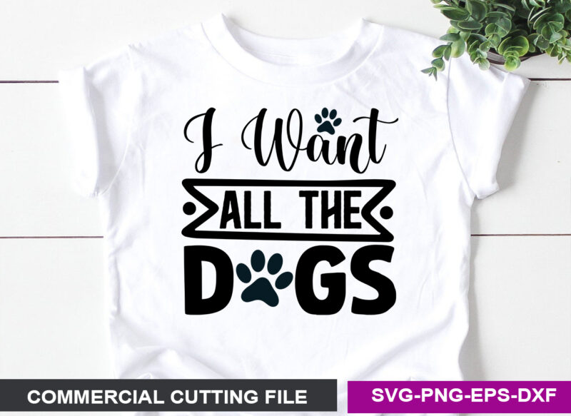 Dog SVG T shirt Design Bundle