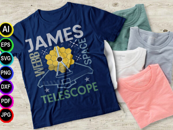 James webb space telescope t-shirt design
