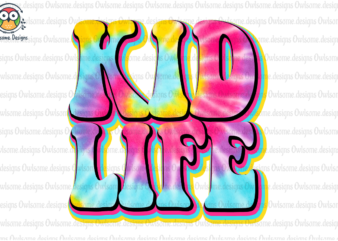 Kid Life Sublimation Design